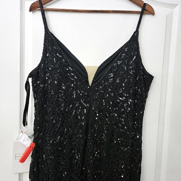 Sequin Leaf Mermaid Gown - Picture 10 of 15